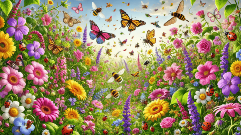 insectentuin vol met leven