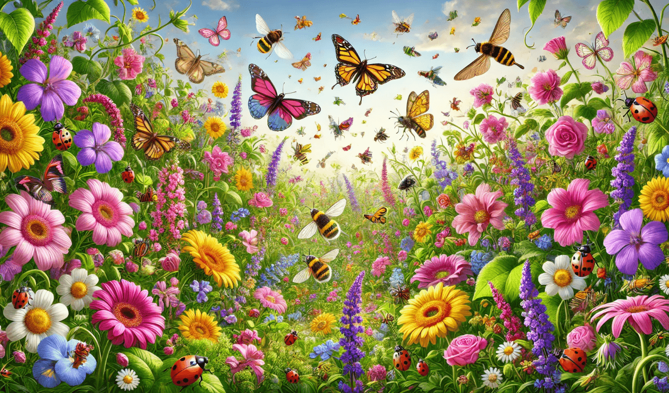 Lees meer over het artikel Een Bloeiende Insectentuin Het Hele Jaar Door: 18 Planten die je Niet Mag Missen!