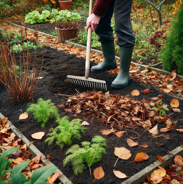 Tuin opruimen in de herfst
